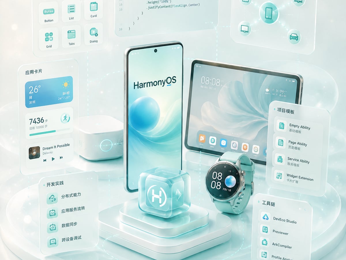 HarmonyOS 综合开发 项目封面